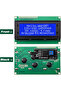 وحدة LCD 2004 LCD زرقاء اللون شاشة زرقاء/خضراء/بيضاء شاشة LCD 20X4 أحرف IIC I2C تسلسلي Inter