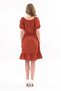 Apsen Women's Tile Waist Elastic Tery Coton Dress 4367-95 - 8