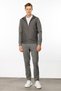 Men's Quilted Sweatpants - Antra/Melange - 3