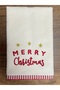 Christmas Themed Embroidered 4-Piece Towel 30X50Cm - 6
