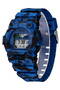 Men's Digital Blue Dial Watch - A21901-PPLL - 3