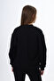 Girls' College Collar Zippered Pocket Low Shoulder Printed Knitted Cardigan - 2 Thread Raised - 5