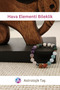Certified Natural Stone Air Element Bracelet (Amethysts, Jasper, Hawlite, Aquamarine, Pink Quartz) - 3