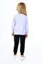 Girl's Eared R Printed Tracksuit - 3