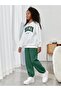 Brookly Printed Unisex Oversize Tracksuit Set - 3