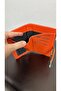 Nunu By Elegance محفظة برتقالية من القش - 6