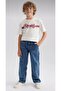 Boy's Wide Leg Jean Trousers
