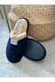 Women's Men's House Slippers Fur Inside Dowry Slippers Winter Slippers Do Not Make Sound Light Sole (Slim Fit) - 2