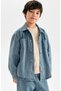 Children's Oversize Fit Top and Bottom Denim Set