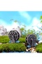 Mini Miniature Water Mill Silicone Mold K-1304 for Terrarium decor, Scented Stone Candle Mold