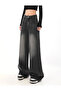 Y2K Recycled Baggy Pocket Star Jeans - 2