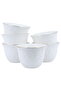 Al Saif Gallery Porcelain Arabic Coffee Cups Set, 0.2 Liter, 12 Pieces - White