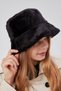 Double Plush Bucket Women's Fisherman Hat Soft and Furry Women's Hat - 6
