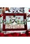 Decorative Wooden Christmas Presentation Tray, New Year's Gift 20X30Cm