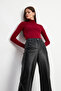 Kadın Bordo Body - 3