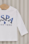U.S. Polo Assn Baby Boy White Set - 2
