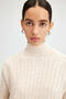 KNITTED STRAIGHT NECKLACE DRESS - 5