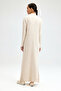 KNITTED STRAIGHT NECKLACE DRESS - 4