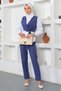 Indigo Short Jacket Triple Set - 19200 Model