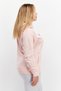 Women Hooded Long Sleeves Graphic Print Sweatshirts, Pink - 2