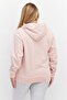 Women Hooded Long Sleeves Graphic Print Sweatshirts, Pink - 3
