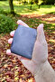 Cy Zenith Black Genuine Leather Men's Women's Card Holder Wallet Handmade Card Holder - 4
