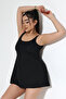 Plus Size Women's Swimwear Dress with Tights Inside / Plus Size Swimwear - 6