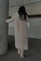 Premium Long Length Double Side Reversible Coat Nubuck Faux Fur Coat Coat - 6
