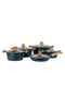 10-piece Royal Emerald Die-Cast Aluminum Cookware Set- RF12508 - 2