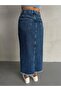 Maxi Boy Dark Blue Denim Skirt - 8