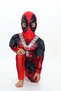 Marvel Children's Superhero Muscle Deadpool Costume - Kids Muscle Deadpool Outfit - 3