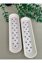 Love Blue Heart 2 Pieces Olive Net Plate - 2