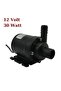 12 Volt Dc Mini Dalgıç Pompa Devirdaim Su Pompası İnce Uçlu 30 Watt - 2