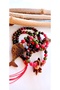 Koi Fish Tourmaline & Rose Quartz 108 Mala Long Necklace - 4