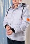 Boy's Hooded Fleece Inflatable Coat 2057-Z - 6