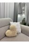 Decorative Pillow with Heart - Heart Shaped Custom Pillow / the Most Beautiful of Gift Choices: Heart Pillow - 3