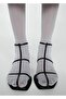 Leather banded sandals - 2