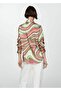 Patterned satin shirt - 4
