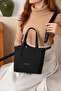 Women's Sporty Model Stylish Hand and Shoulder Bag with Adjustable Strap Size: 24 X 20 cm - 7