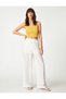 Crop Athlete U Neck Button Detailed - 2