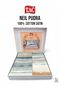 Neil Powder Cotton Satin Double Duvet Cover Set - 4