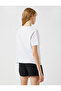 Far East Printed T-Shirt Short Sleeve Crew Neck Cotton - 4