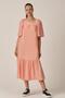Square Neck Dress (B21-422)