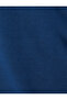 Hooded Cotton Blended Raster Basic Half Zipper Sweatshirt - 6