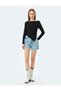 Boat Neck Asymmetrical Slim Fit Long Sleeve Blouse Wrap - 2