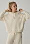 Elitsa Urbanbeat Women's Ecru Sweatshirt - 4