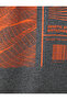 Geometric Printed T-Shirt Crew Neck Short Sleeve - 6