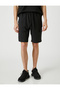 Oversize Sports Shorts with Cargo Pocket and Waist Pocket - 3