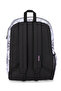 White Printed Cross Town Unisex Backpack - 6