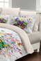 Neon Highlighter Duvet Cover Set (with Tire Sheets) Double 100% Cotton Satin Butterfly Dreams - 6